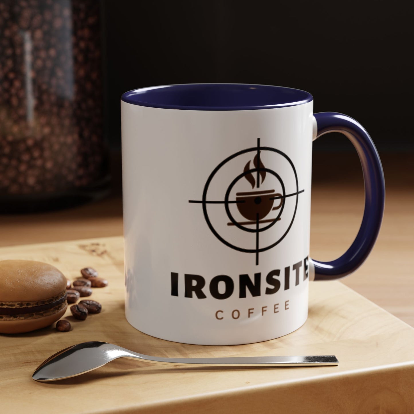 Ironsite Coffee Mug, Inspirational Coffee Cup for Coffee Lovers, Perfect Gift for Holidays, Office, and Home Use, Unique Java Mug