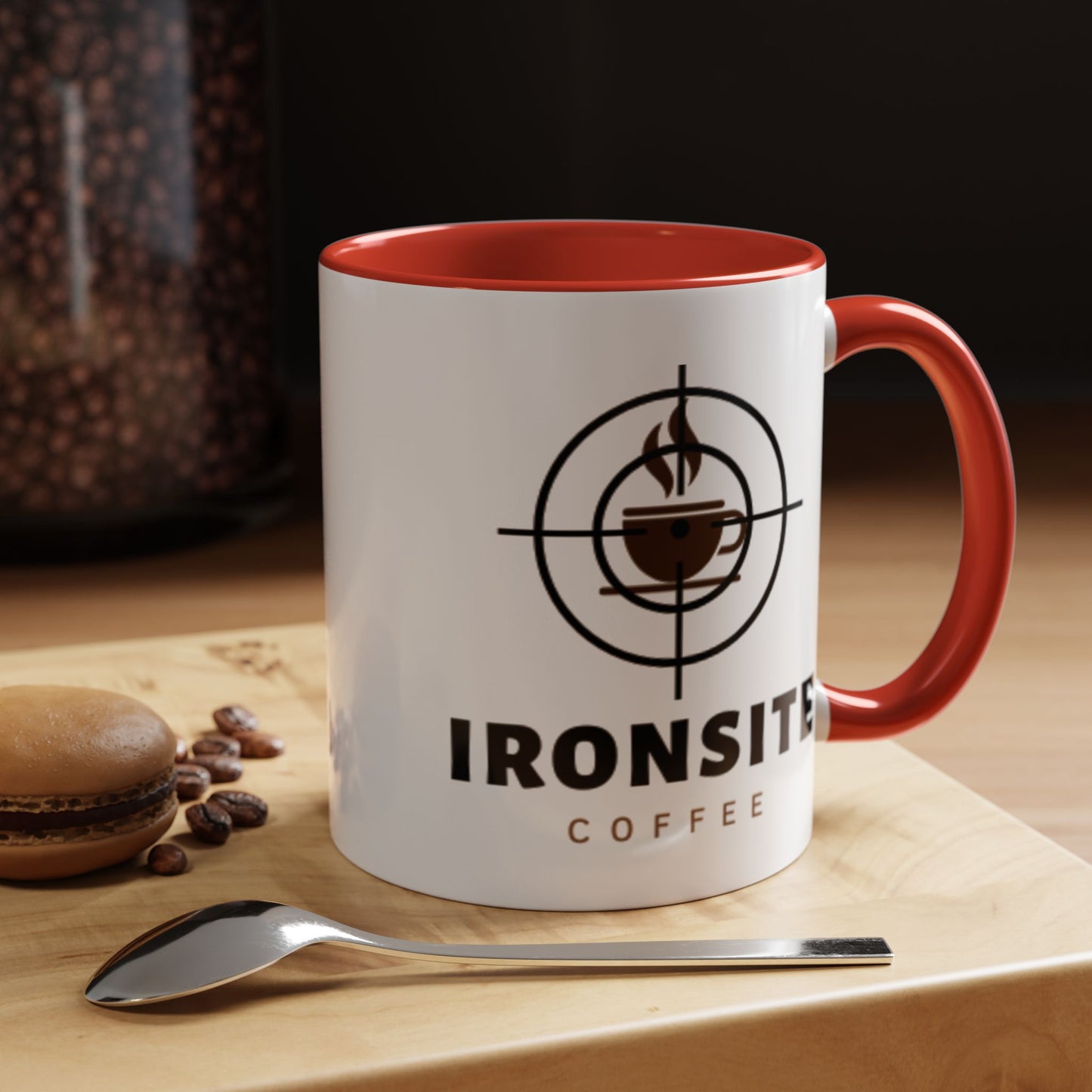 Ironsite Coffee Mug, Inspirational Coffee Cup for Coffee Lovers, Perfect Gift for Holidays, Office, and Home Use, Unique Java Mug