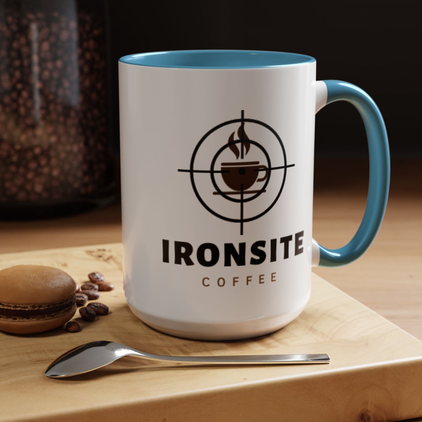 Ironsite Coffee Mug, Inspirational Coffee Cup for Coffee Lovers, Perfect Gift for Holidays, Office, and Home Use, Unique Java Mug