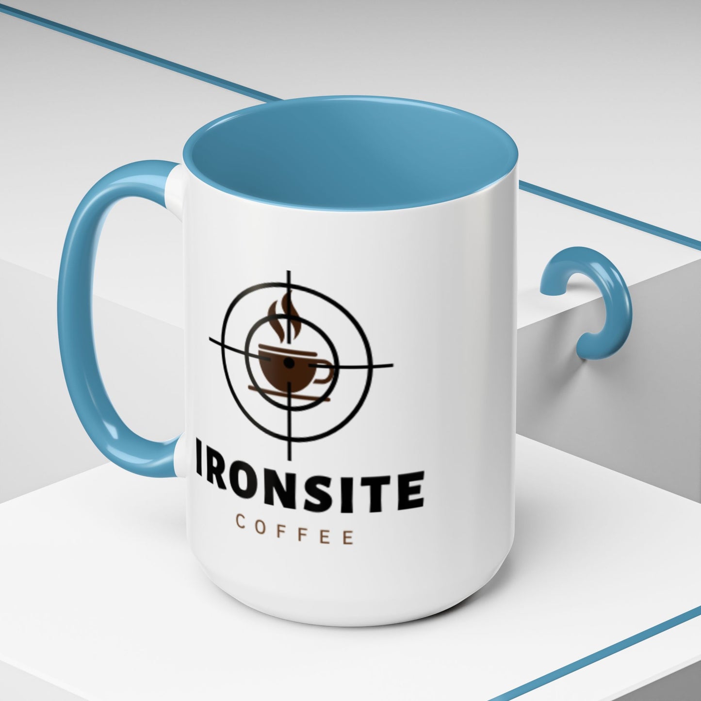 Ironsite Coffee Mug, Inspirational Coffee Cup for Coffee Lovers, Perfect Gift for Holidays, Office, and Home Use, Unique Java Mug