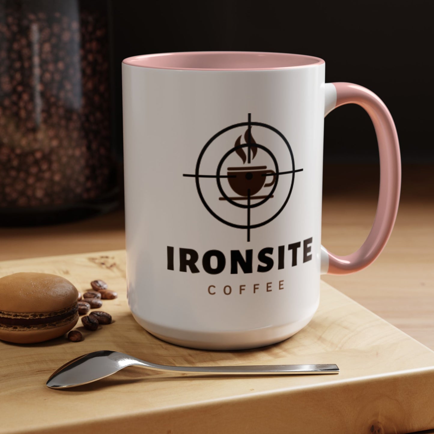 Ironsite Coffee Mug, Inspirational Coffee Cup for Coffee Lovers, Perfect Gift for Holidays, Office, and Home Use, Unique Java Mug