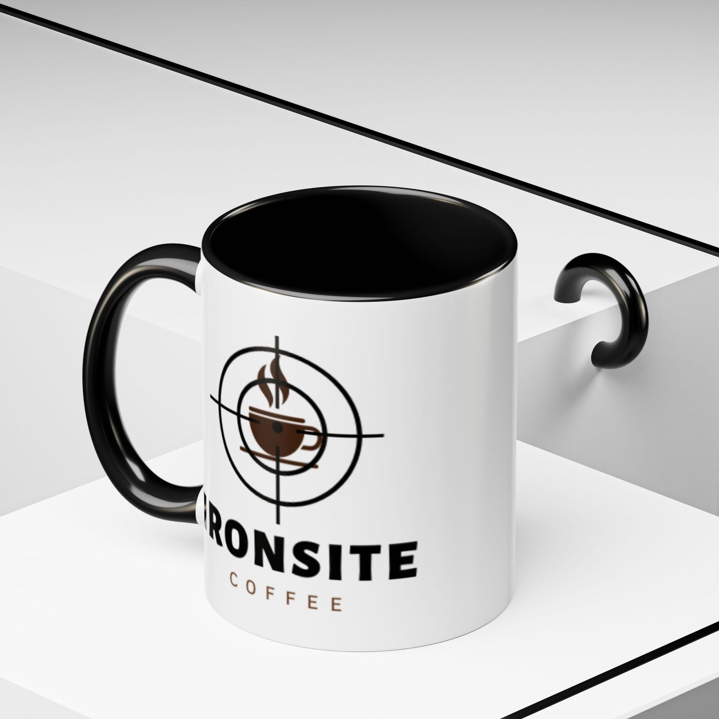 Ironsite Coffee Mug, Inspirational Coffee Cup for Coffee Lovers, Perfect Gift for Holidays, Office, and Home Use, Unique Java Mug