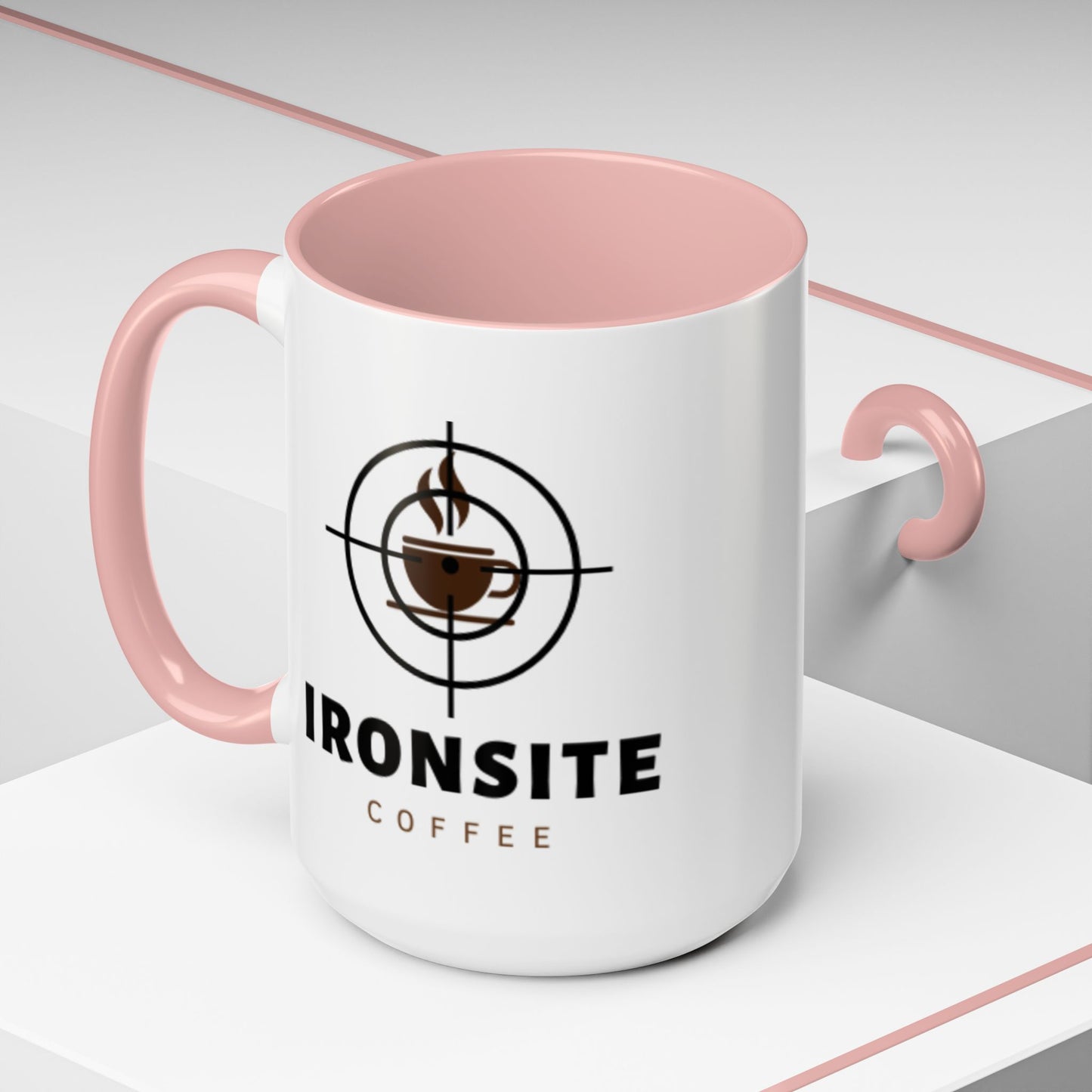 Ironsite Coffee Mug, Inspirational Coffee Cup for Coffee Lovers, Perfect Gift for Holidays, Office, and Home Use, Unique Java Mug