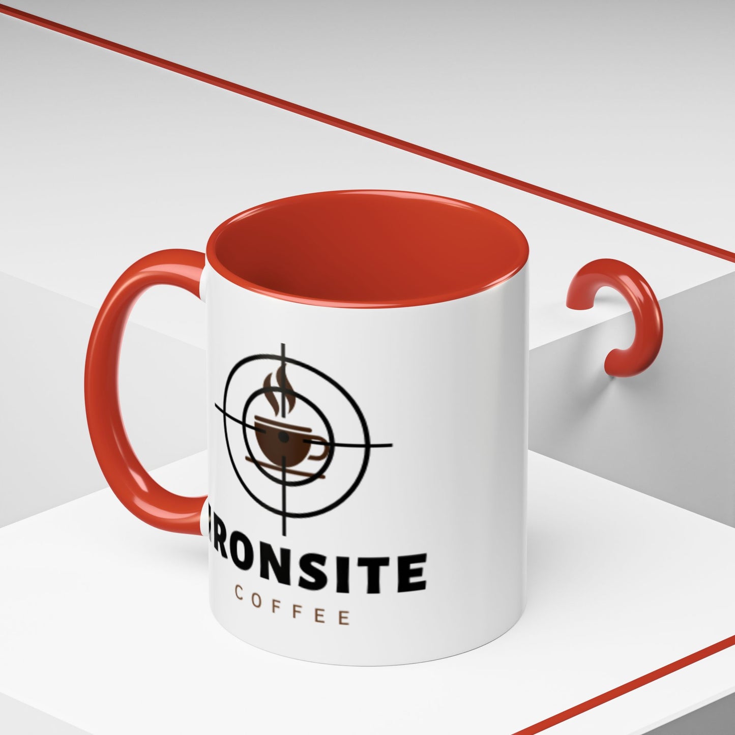 Ironsite Coffee Mug, Inspirational Coffee Cup for Coffee Lovers, Perfect Gift for Holidays, Office, and Home Use, Unique Java Mug