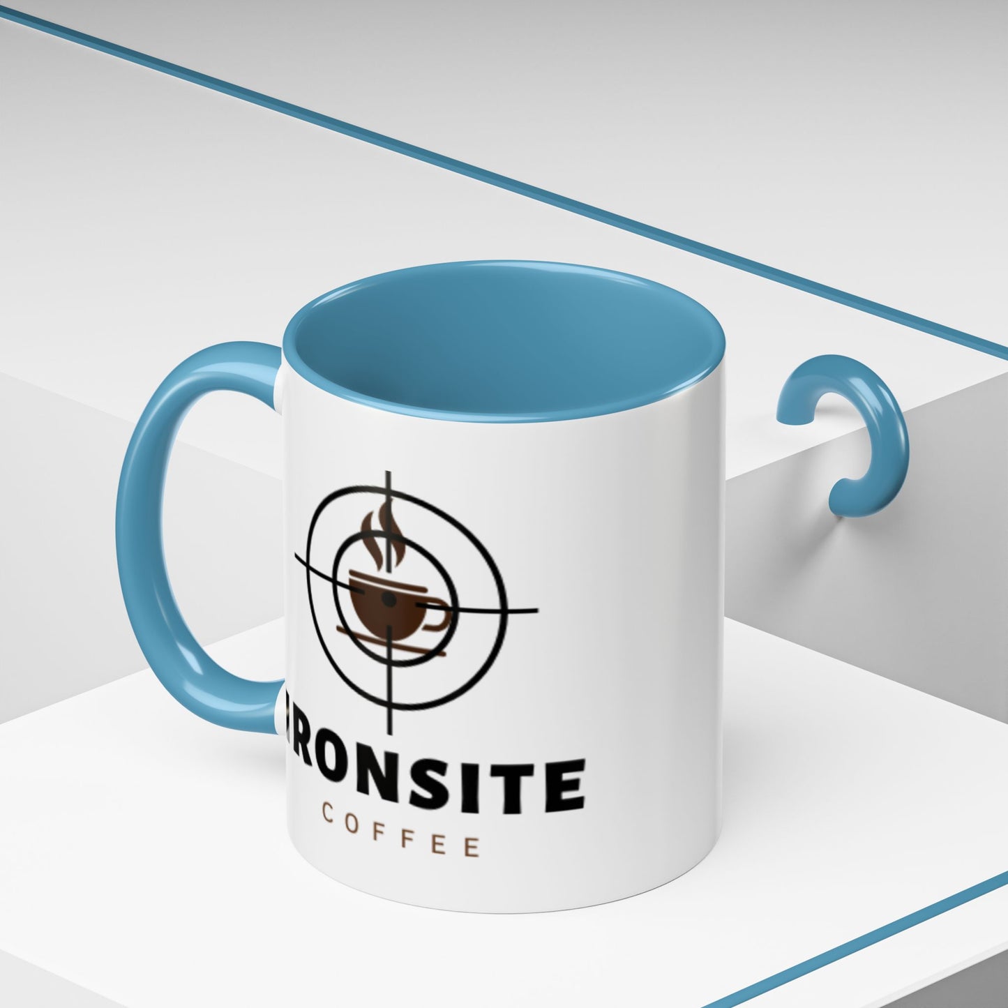 Ironsite Coffee Mug, Inspirational Coffee Cup for Coffee Lovers, Perfect Gift for Holidays, Office, and Home Use, Unique Java Mug