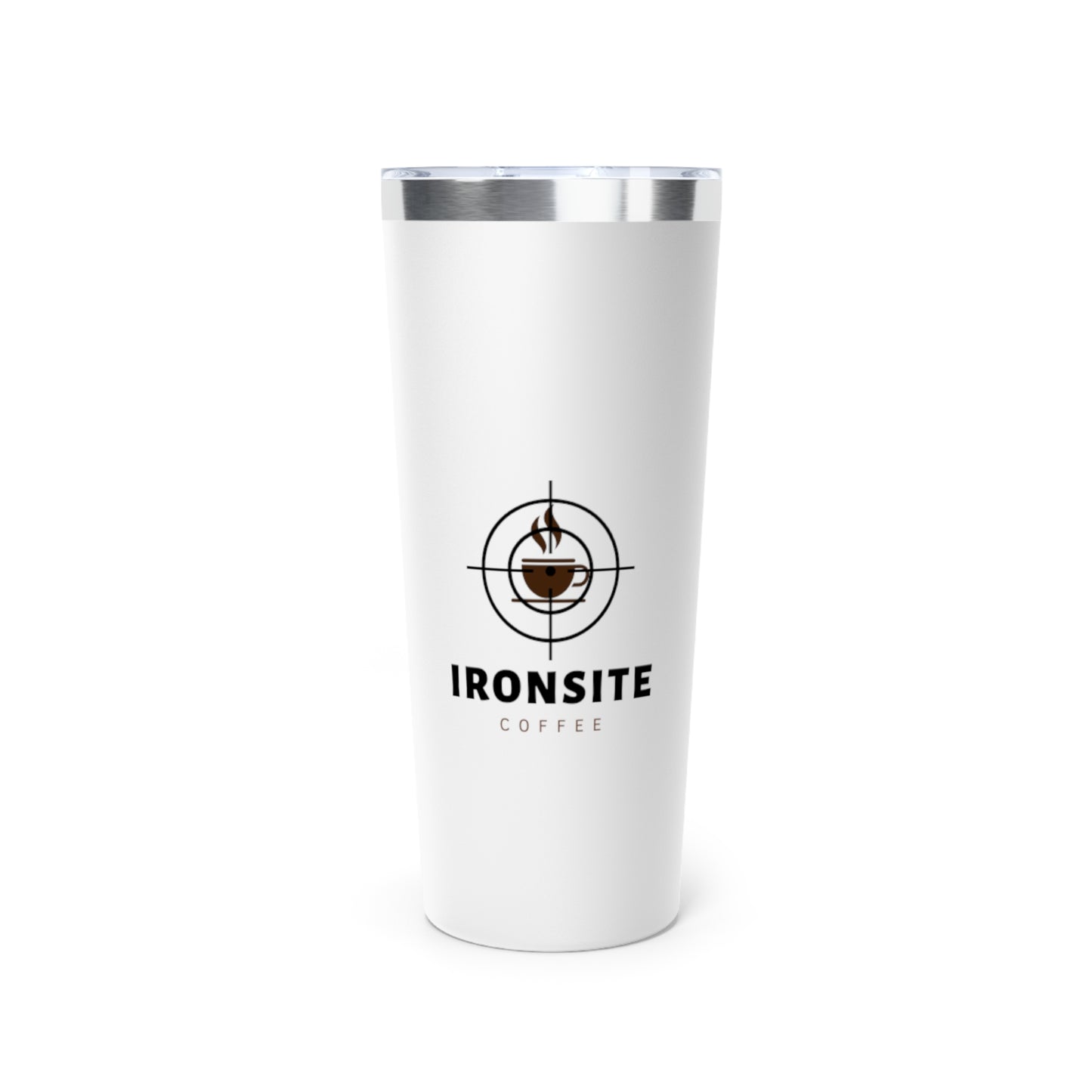 Copper Insulated Tumbler | Ironsite Coffee Drinkware | Perfect for Coffee Lovers | Travel Mug | Gifts for Him/Her | Durable & Stylish
