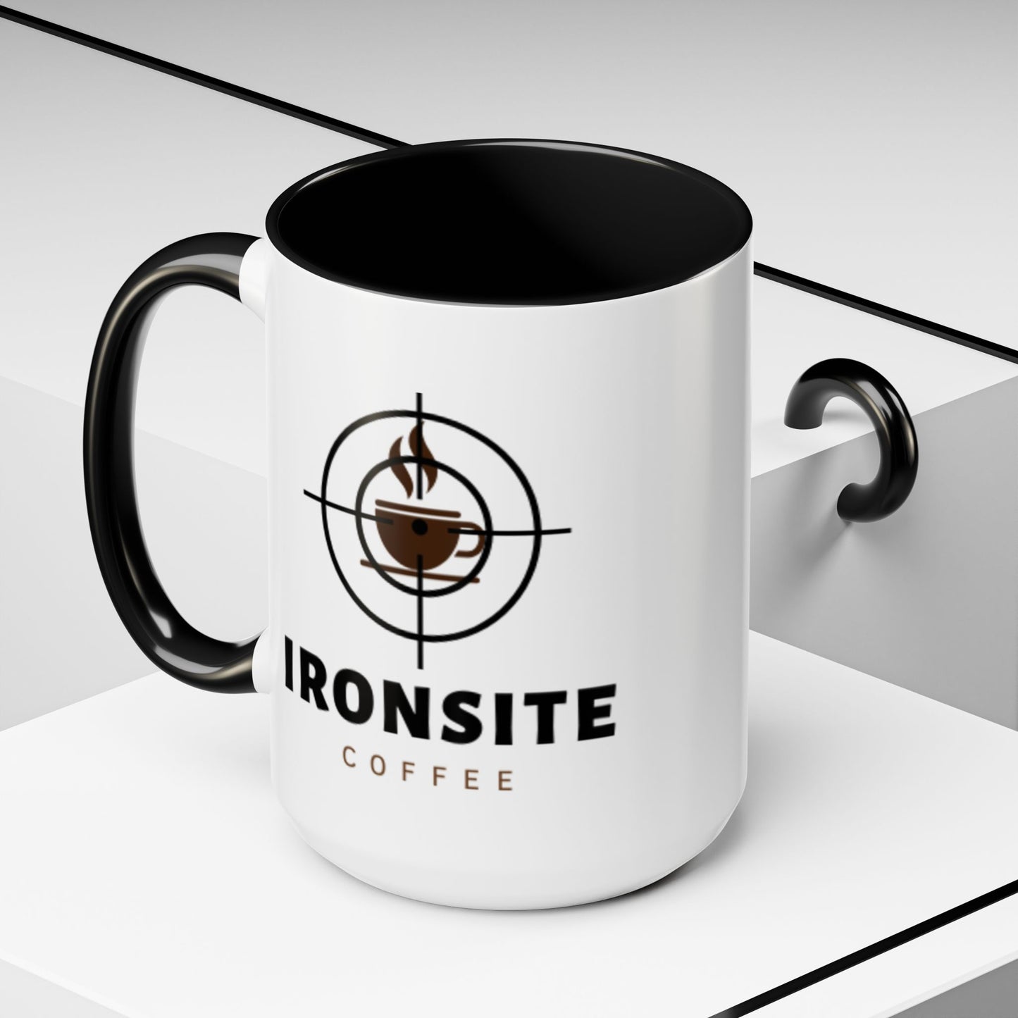 Ironsite Coffee Mug, Inspirational Coffee Cup for Coffee Lovers, Perfect Gift for Holidays, Office, and Home Use, Unique Java Mug