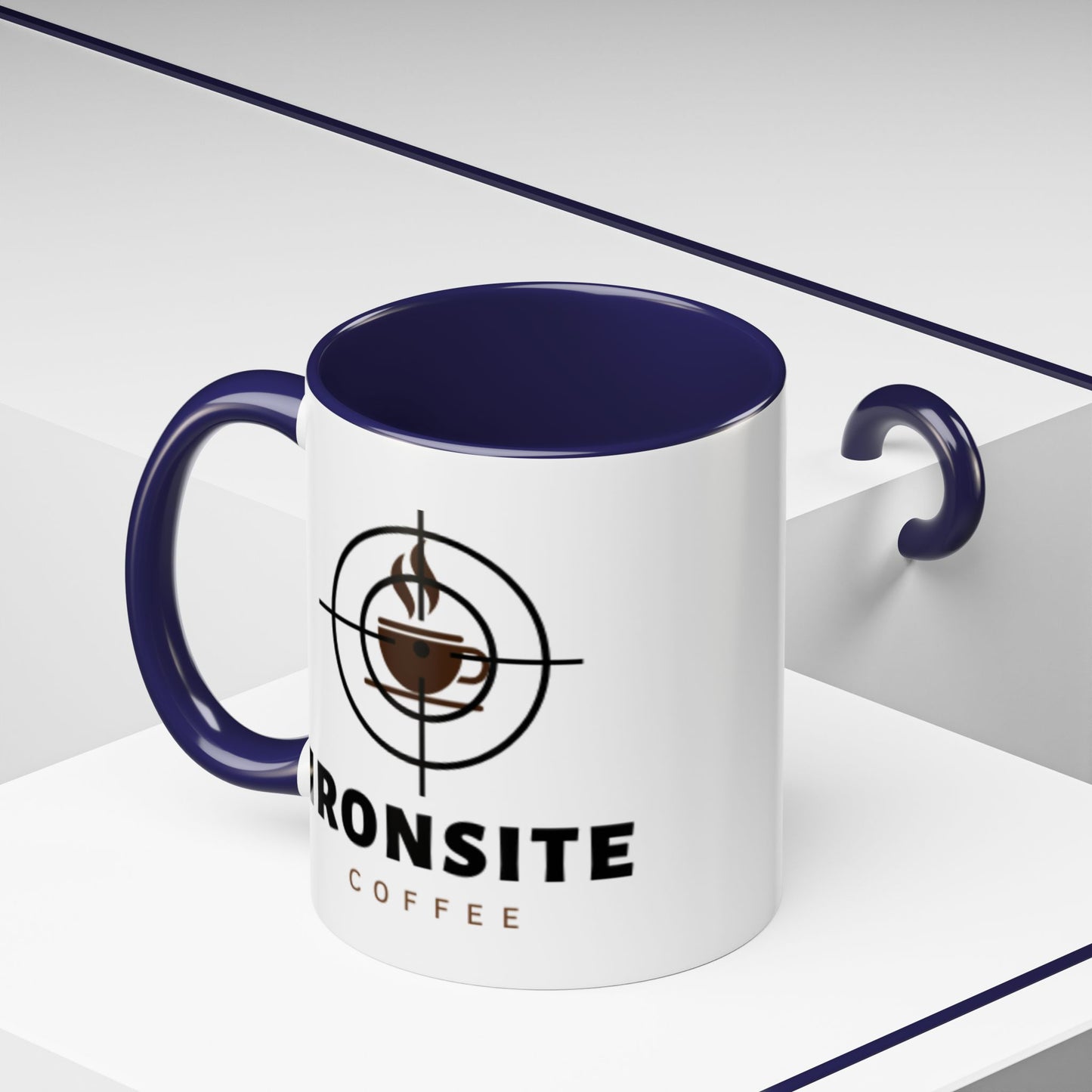 Ironsite Coffee Mug, Inspirational Coffee Cup for Coffee Lovers, Perfect Gift for Holidays, Office, and Home Use, Unique Java Mug