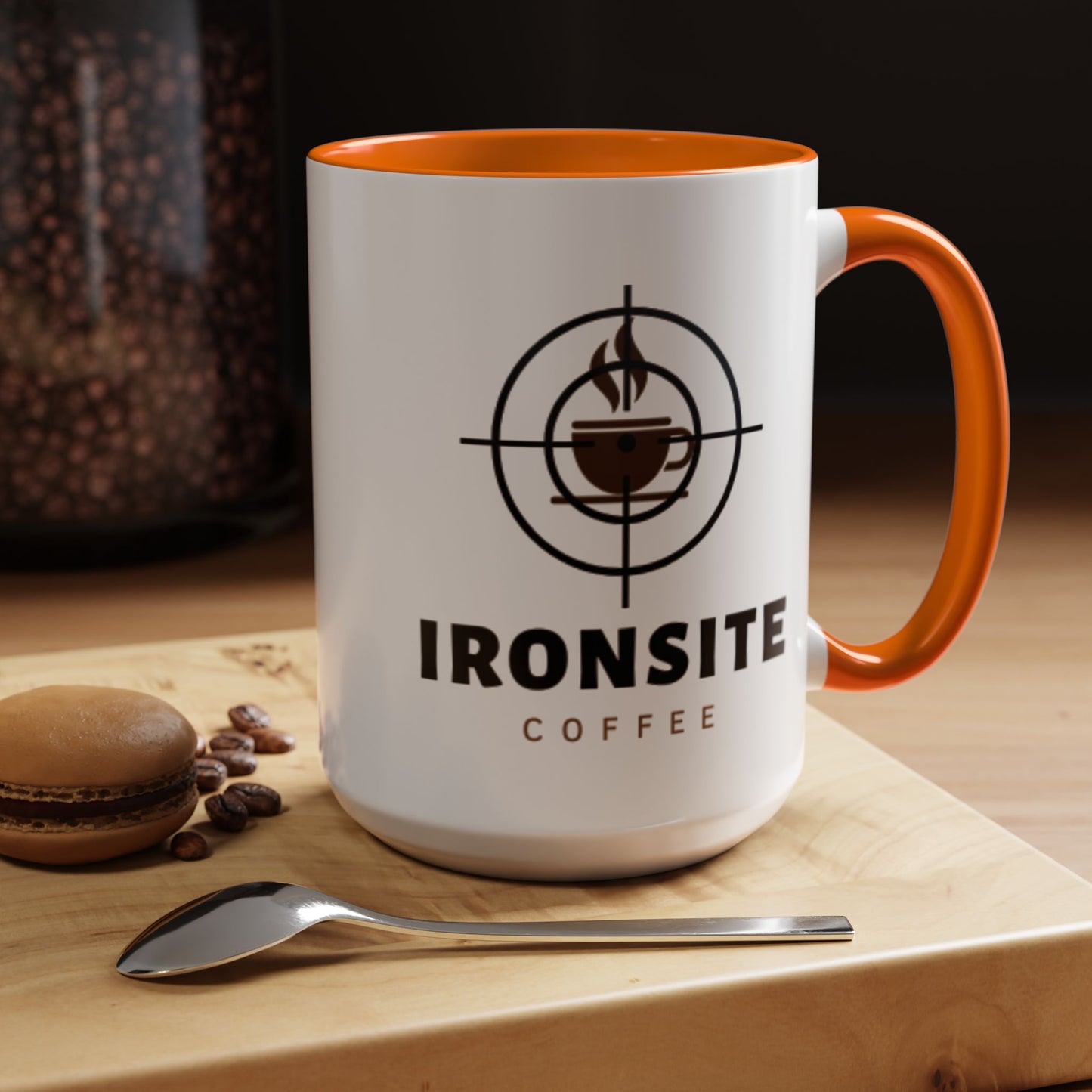 Ironsite Coffee Mug, Inspirational Coffee Cup for Coffee Lovers, Perfect Gift for Holidays, Office, and Home Use, Unique Java Mug