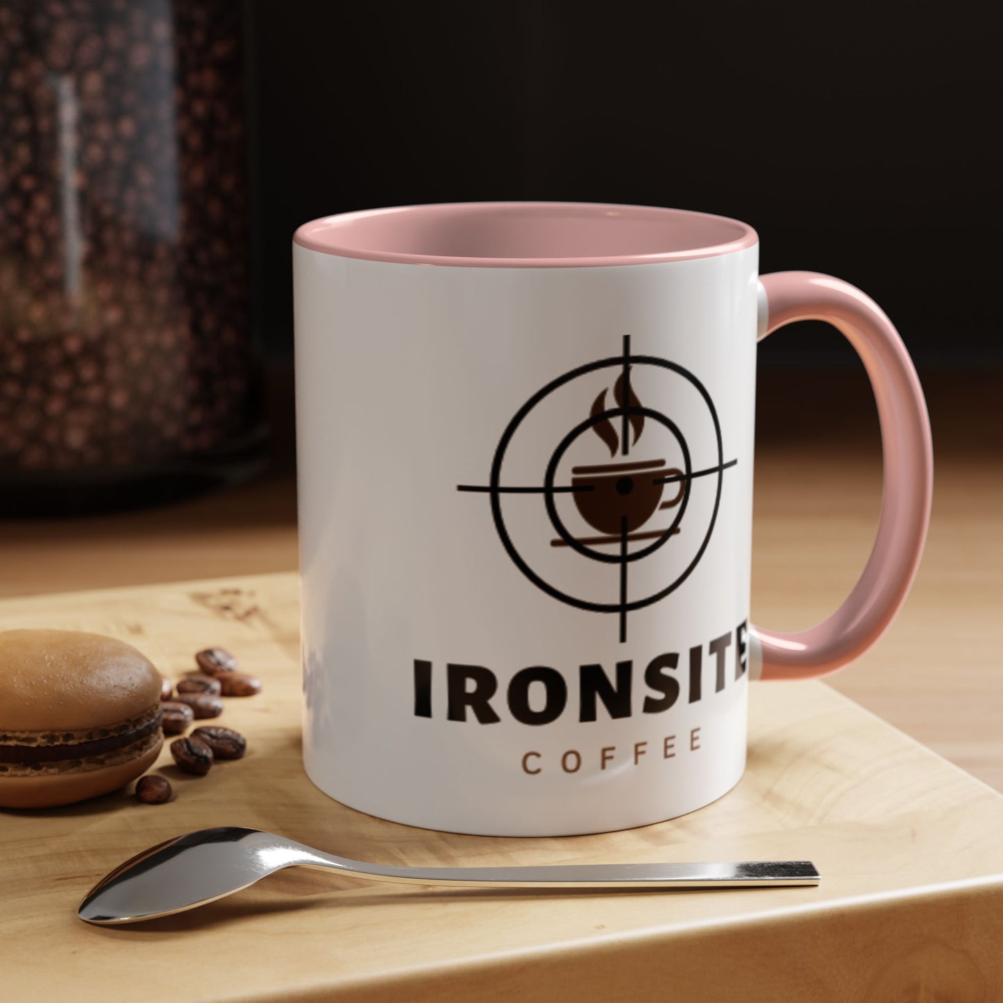 Ironsite Coffee Mug, Inspirational Coffee Cup for Coffee Lovers, Perfect Gift for Holidays, Office, and Home Use, Unique Java Mug