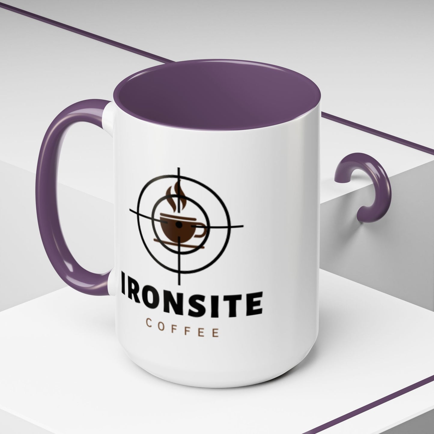 Ironsite Coffee Mug, Inspirational Coffee Cup for Coffee Lovers, Perfect Gift for Holidays, Office, and Home Use, Unique Java Mug