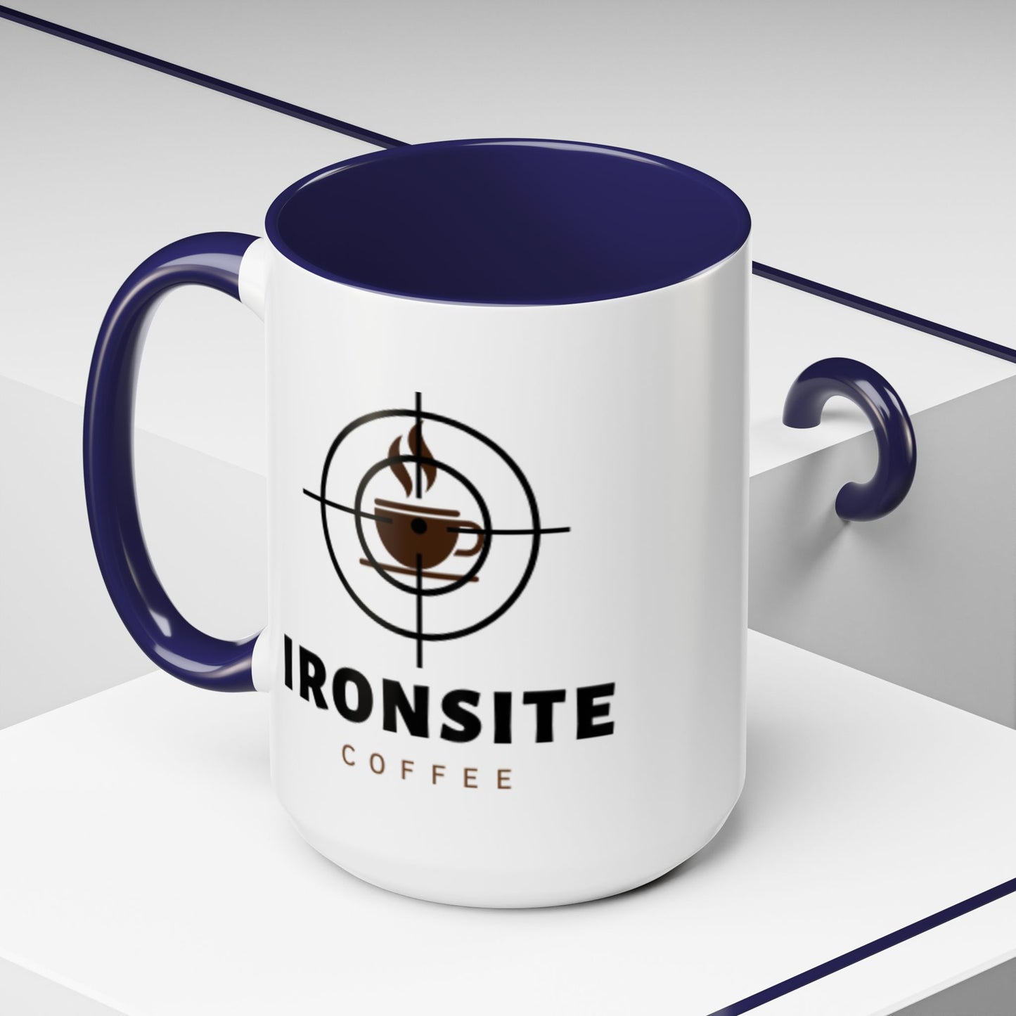 Ironsite Coffee Mug, Inspirational Coffee Cup for Coffee Lovers, Perfect Gift for Holidays, Office, and Home Use, Unique Java Mug