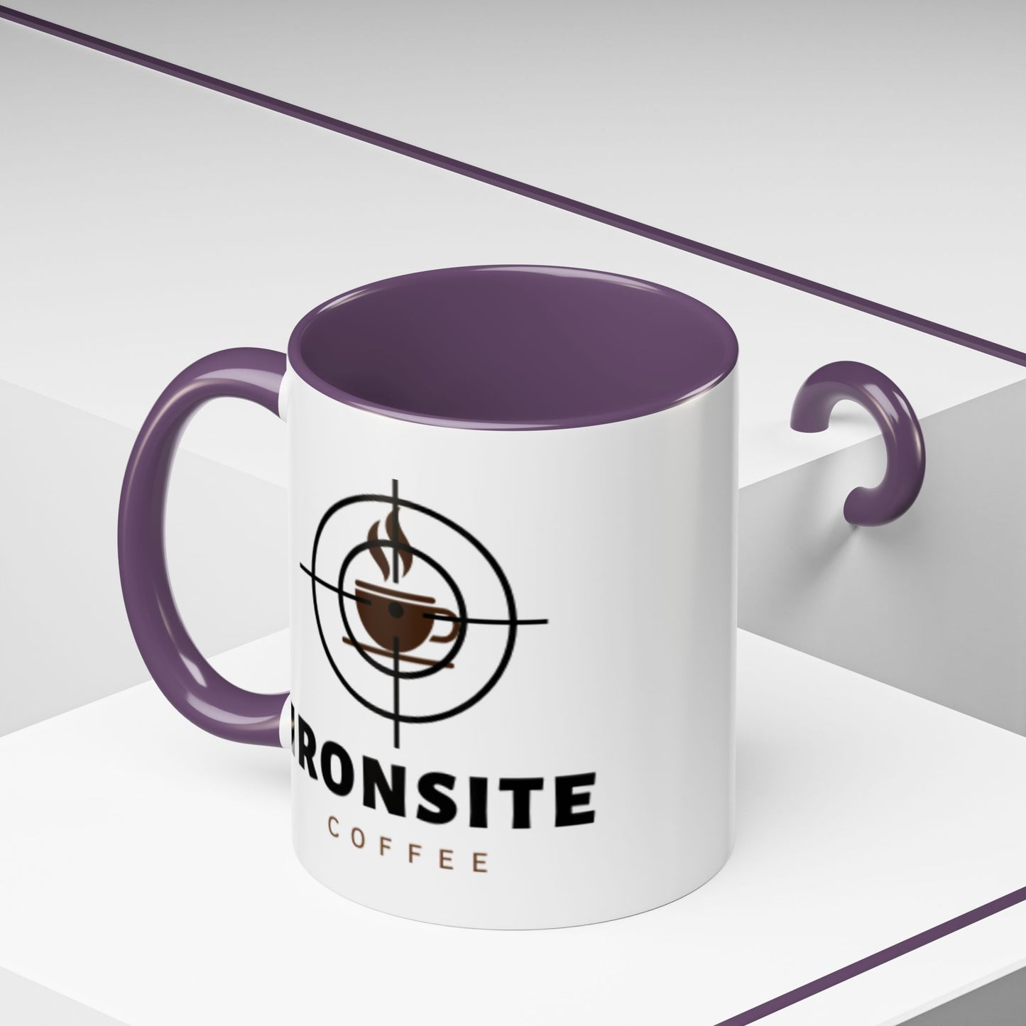 Ironsite Coffee Mug, Inspirational Coffee Cup for Coffee Lovers, Perfect Gift for Holidays, Office, and Home Use, Unique Java Mug