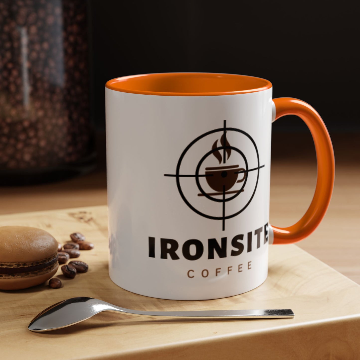 Ironsite Coffee Mug, Inspirational Coffee Cup for Coffee Lovers, Perfect Gift for Holidays, Office, and Home Use, Unique Java Mug