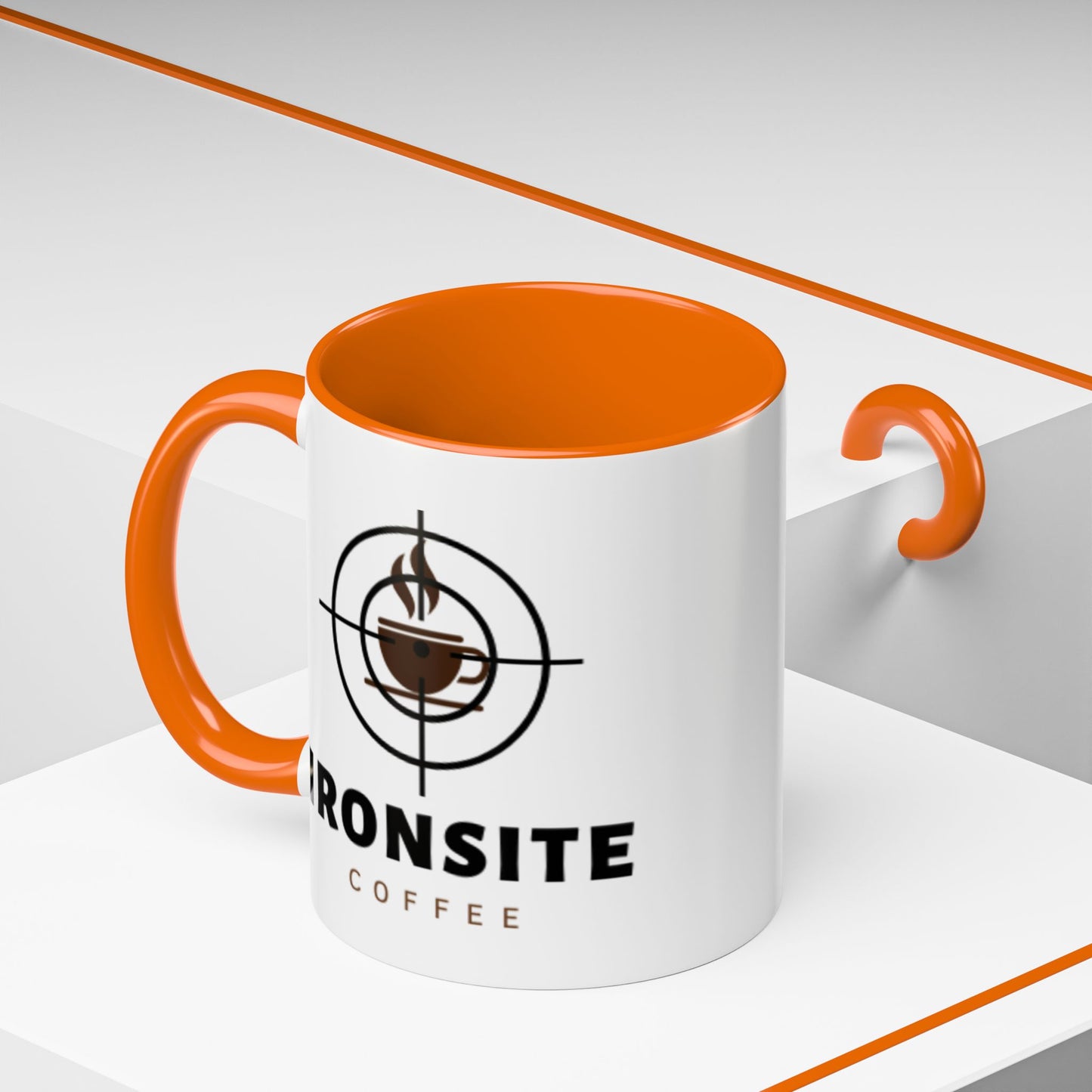 Ironsite Coffee Mug, Inspirational Coffee Cup for Coffee Lovers, Perfect Gift for Holidays, Office, and Home Use, Unique Java Mug