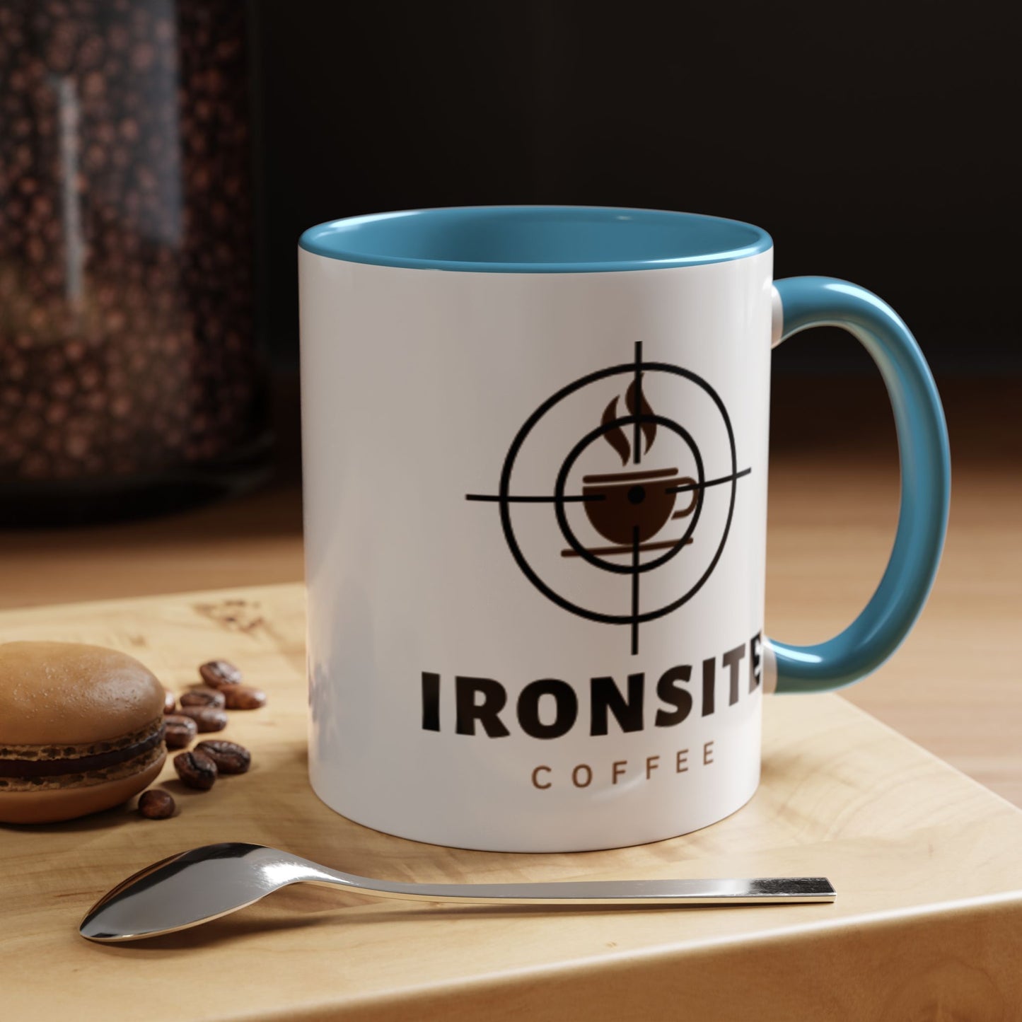 Ironsite Coffee Mug, Inspirational Coffee Cup for Coffee Lovers, Perfect Gift for Holidays, Office, and Home Use, Unique Java Mug