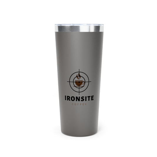Copper Insulated Tumbler | Ironsite Coffee Drinkware | Perfect for Coffee Lovers | Travel Mug | Gifts for Him/Her | Durable & Stylish