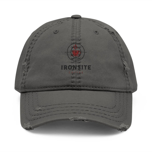 Distressed Dad Hat | Casual Style, Perfect Gift for Dads, Embroidered Hat, Summer Accessory, USA Pride, Vintage Look