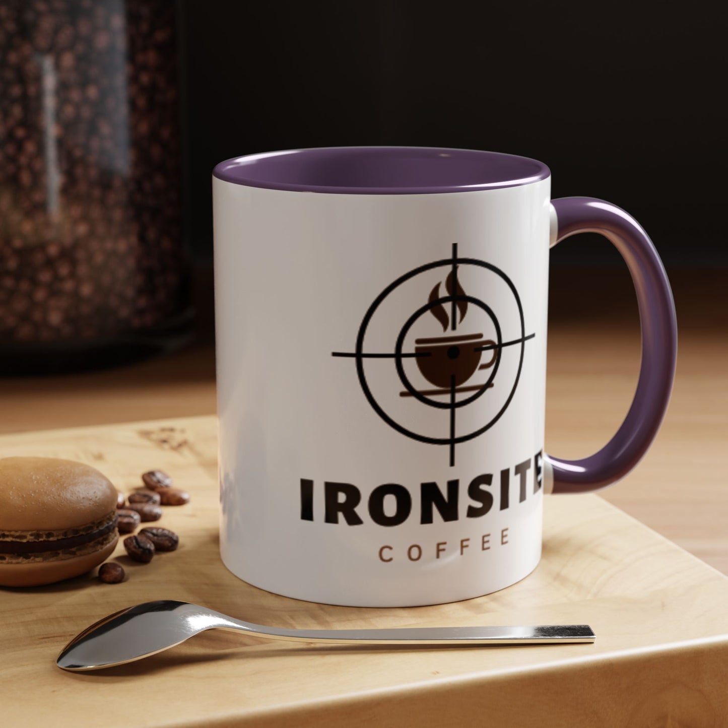 Ironsite Coffee Mug, Inspirational Coffee Cup for Coffee Lovers, Perfect Gift for Holidays, Office, and Home Use, Unique Java Mug