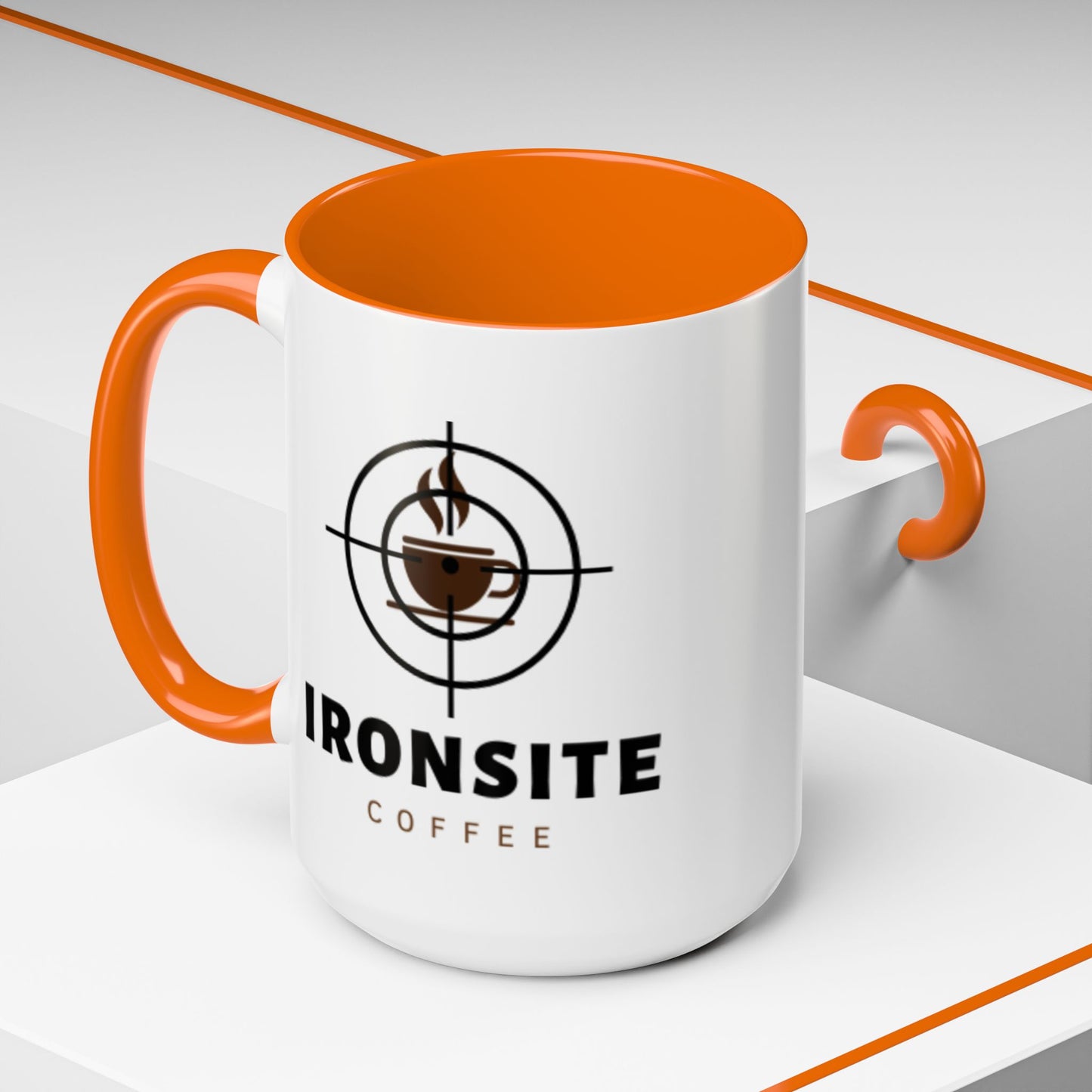 Ironsite Coffee Mug, Inspirational Coffee Cup for Coffee Lovers, Perfect Gift for Holidays, Office, and Home Use, Unique Java Mug