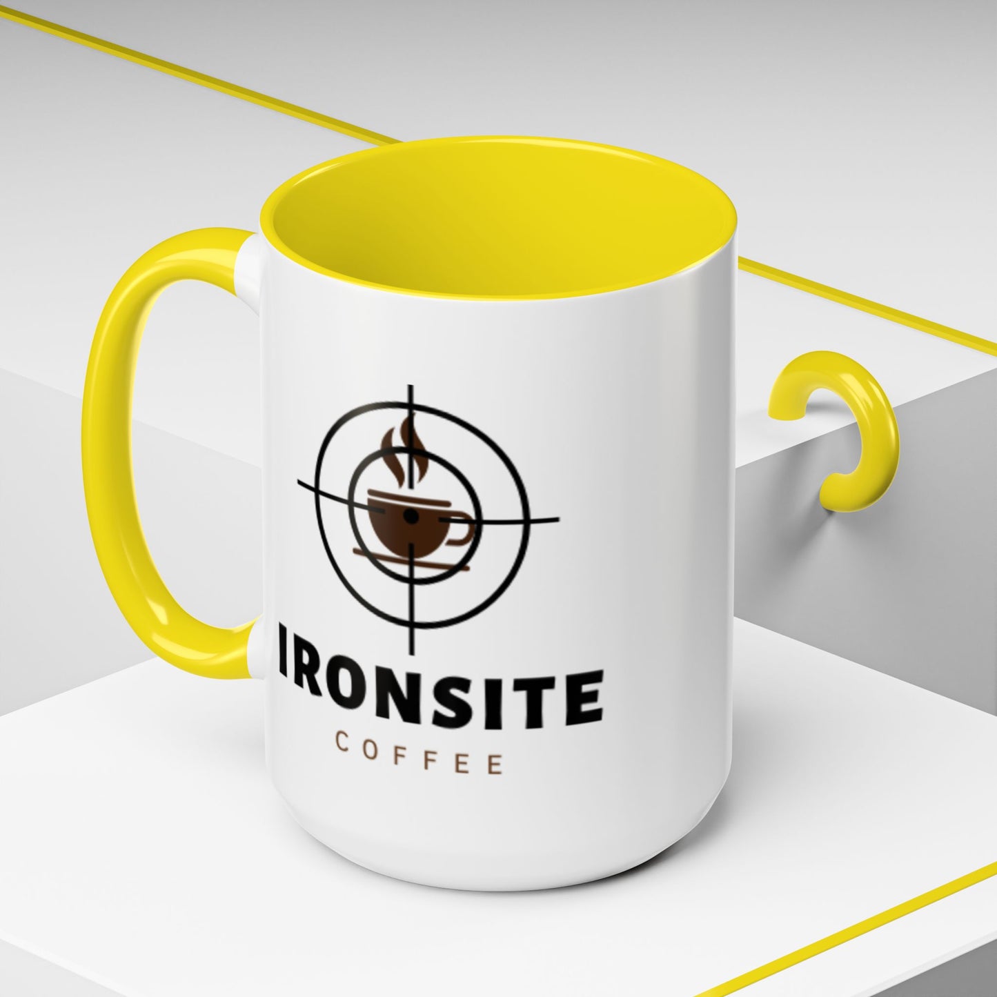 Ironsite Coffee Mug, Inspirational Coffee Cup for Coffee Lovers, Perfect Gift for Holidays, Office, and Home Use, Unique Java Mug