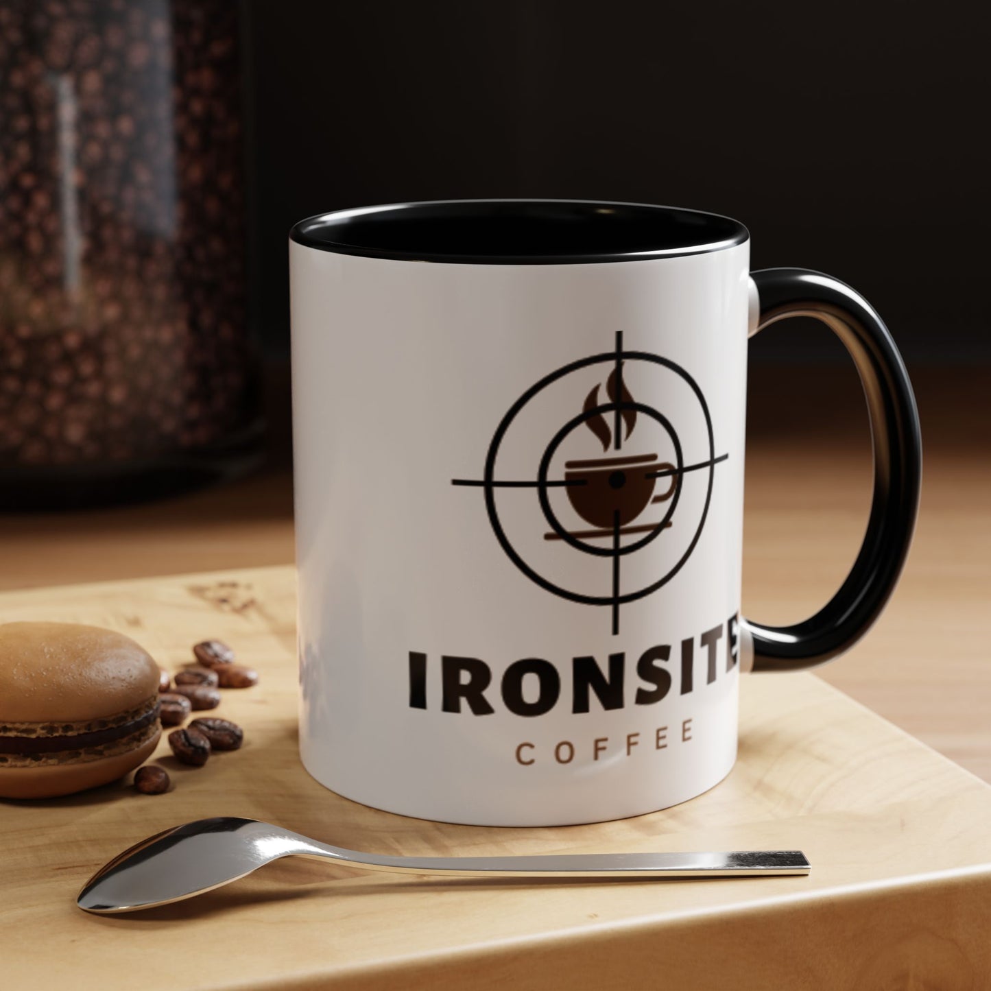 Ironsite Coffee Mug, Inspirational Coffee Cup for Coffee Lovers, Perfect Gift for Holidays, Office, and Home Use, Unique Java Mug